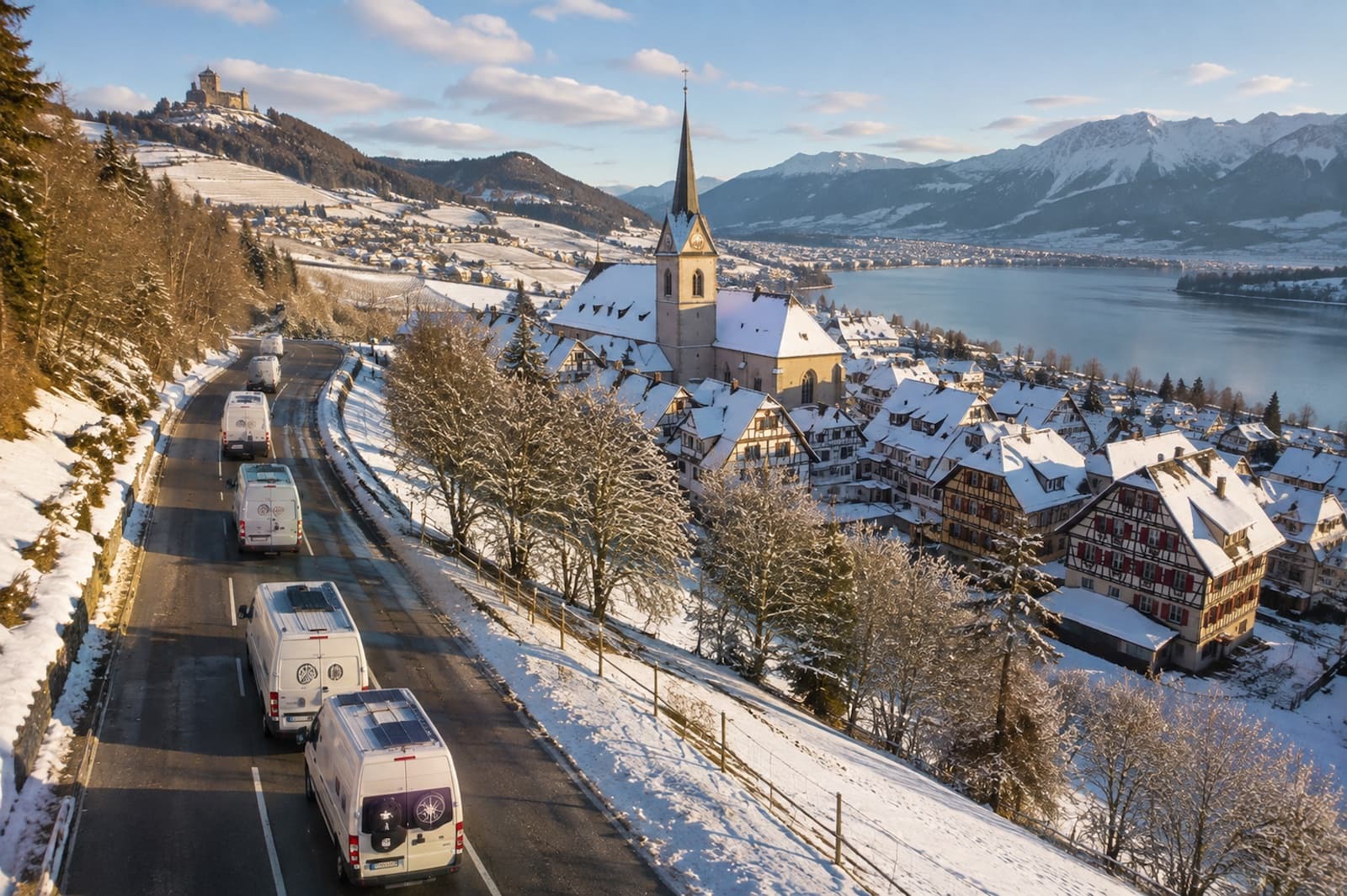 CHRISTMAS VANLIFE ESCAPE - Alsazia & Svizzera